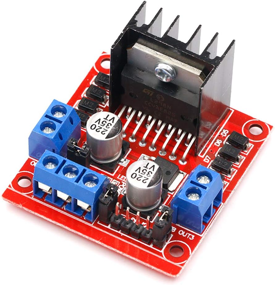 L298N Module - L298N papan pengontrol Drive Motor DC