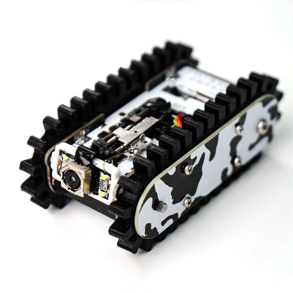 Tracked Robot Chassis - RC Tank Chassis traktor tangki logam,