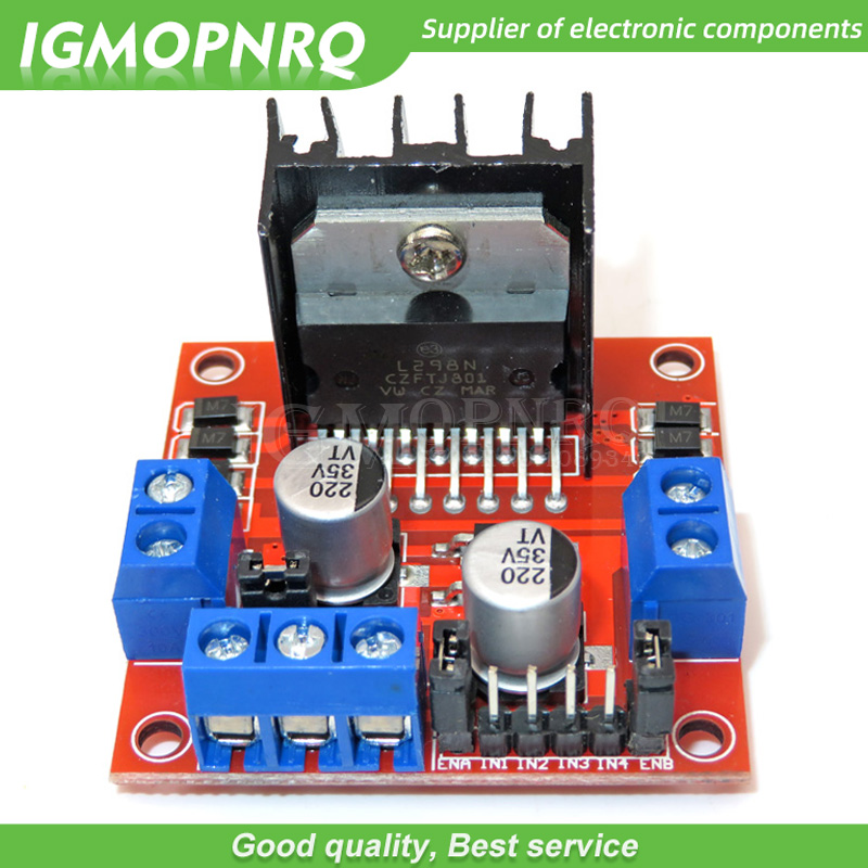 L298N Module - 1 buah modul papan pengontrol Drive