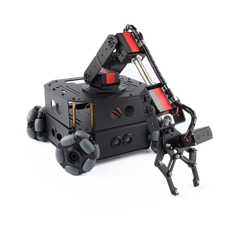 Omni Wheel - 4wd Omni roda Robot mobil lengan