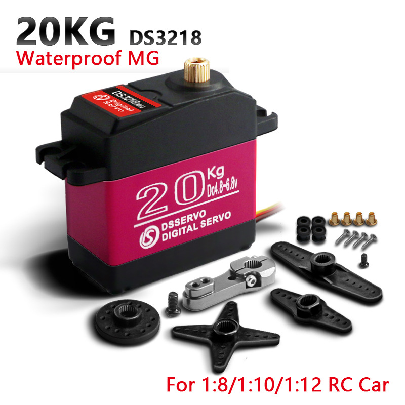 Robot Arm Metal - Dsservo Ds3218Mg 20Kg Servo Digital Logam