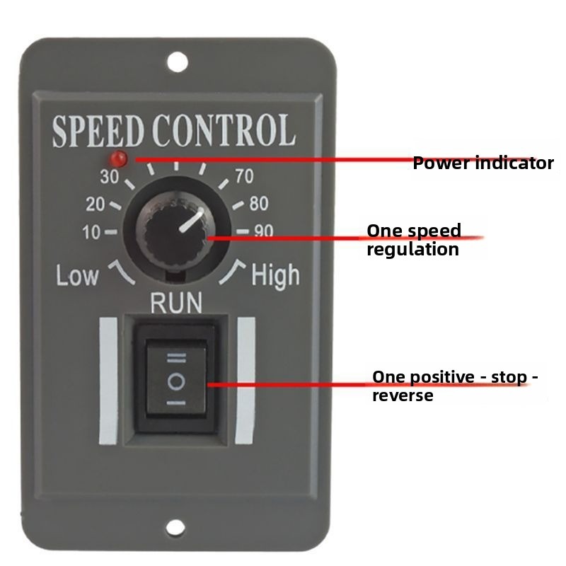 Geared Motor - Pengendali Kecepatan Motor DC PWM 12V