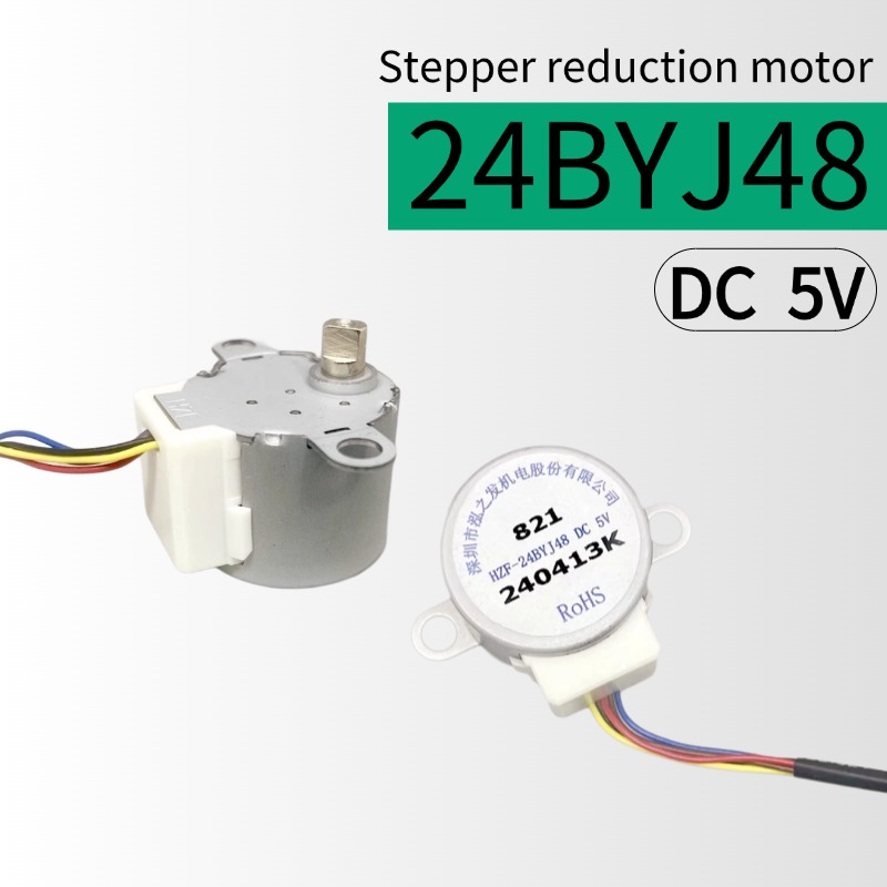 Geared Motor - 24BYJ48 DC 5V Motor Stepper Poros