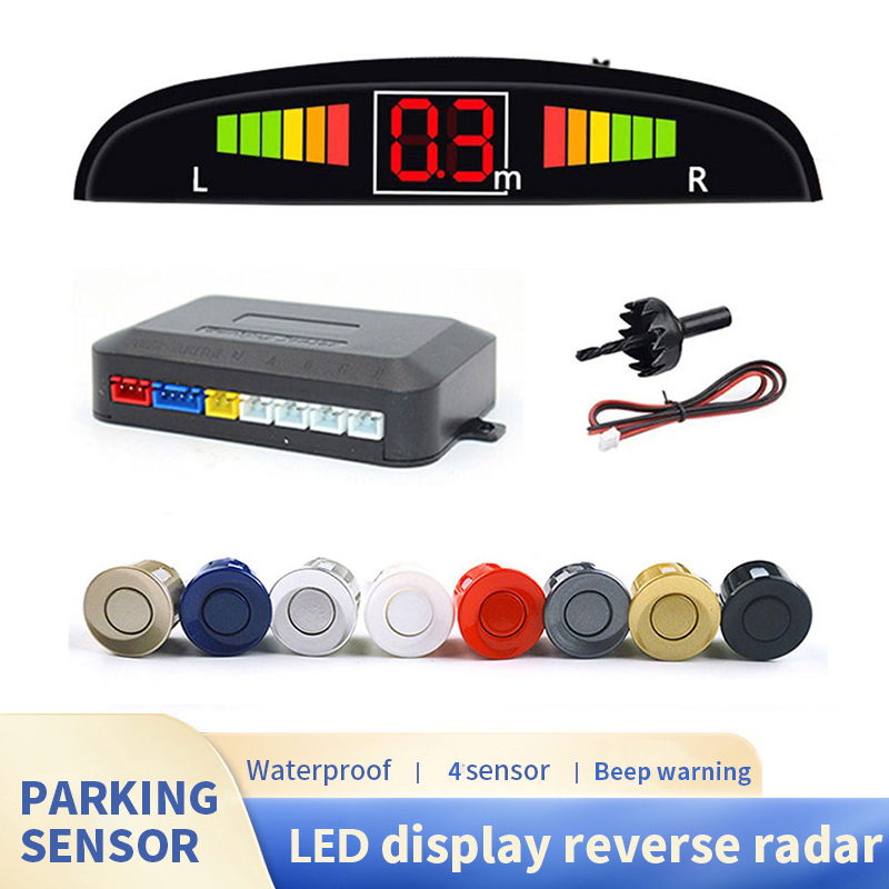 Infrared Obstacle Sensor - Kit Sensor Parkir Layar Digital LED