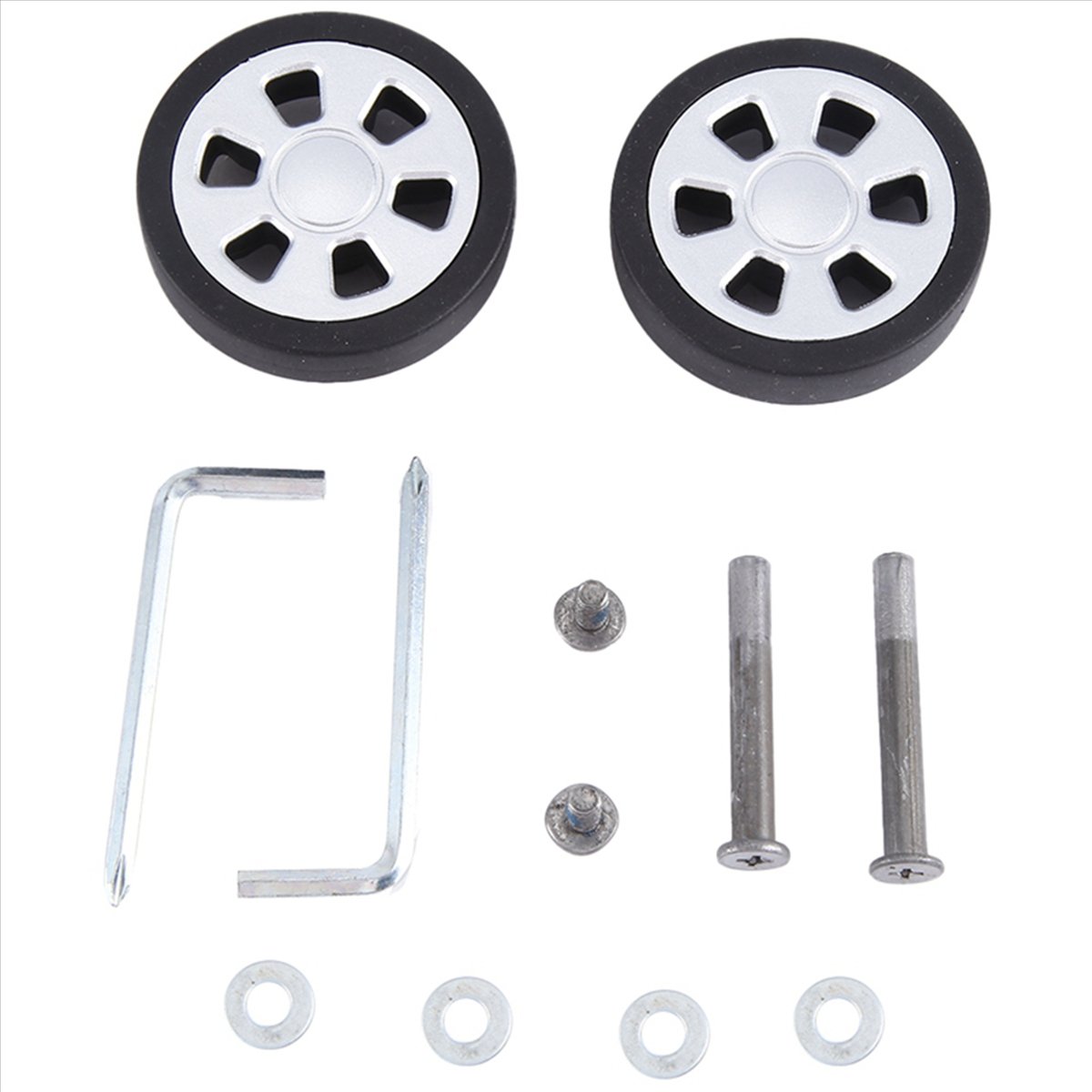 Caster Wheel - ABQR 55x13mm Set 2 Roda Pengganti
