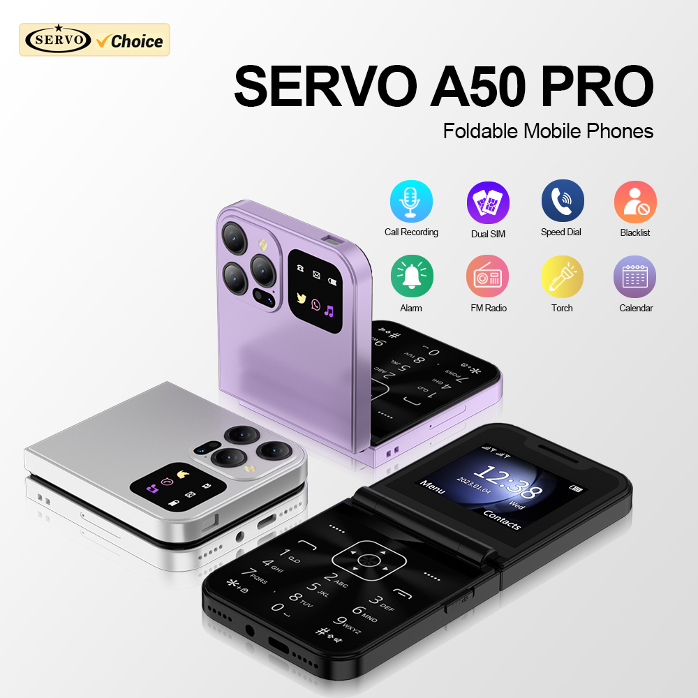 Servo Pan Tilt - SERVO A50 PRO ponsel Flip, telepon