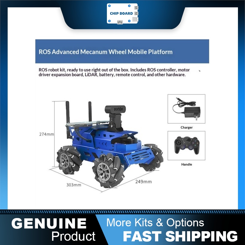 Ros Robot - XIAO R Jetson Nano, Kit Pengembangan