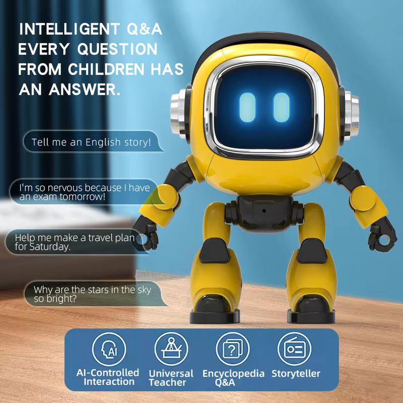 Ros Robot - Mainan Robot Cerdas AI, Robot Interaktif