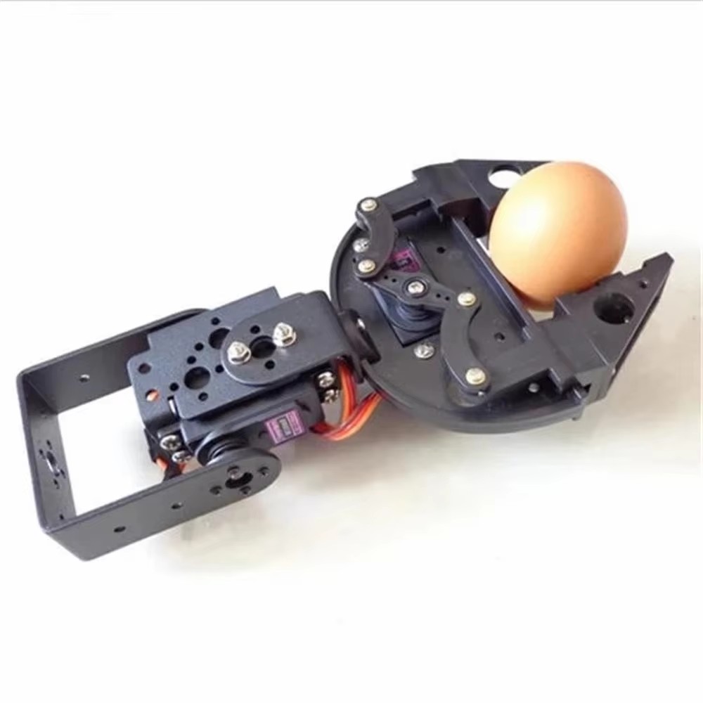 Robot Gripper Claw - Kit Lengan Cakar Mekanis Dudukan Braket