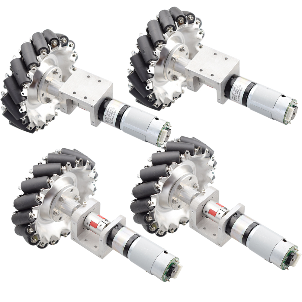 Omni Wheel - 1 Set Roda Omni Mecanum 152mm