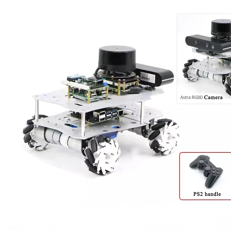 Ros Robot - Raspberry Pi Ros Mecanum Roda Robot