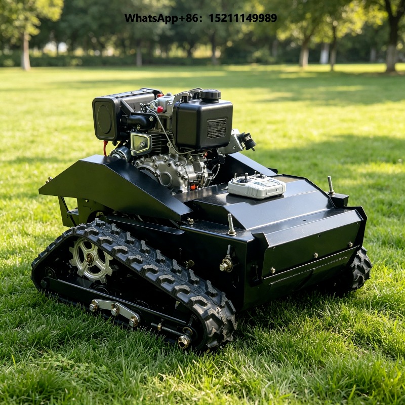 Robot Track - Mesin Pemotong Rumput Beroda 4-Tak dengan