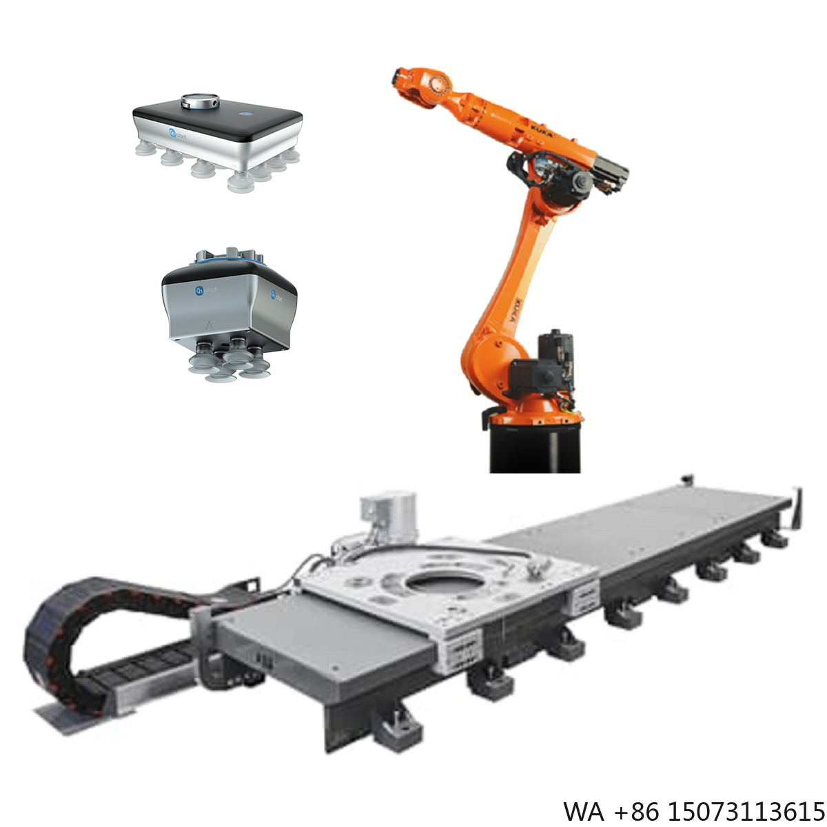 Robot Gripper - Gripper Vakum Robotik Asli untuk IRB