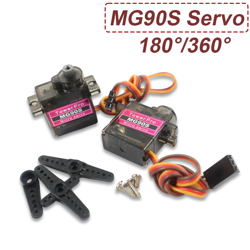Servo Sg90 - 1/2/4 Buah SG90 MG90S 9G Servo