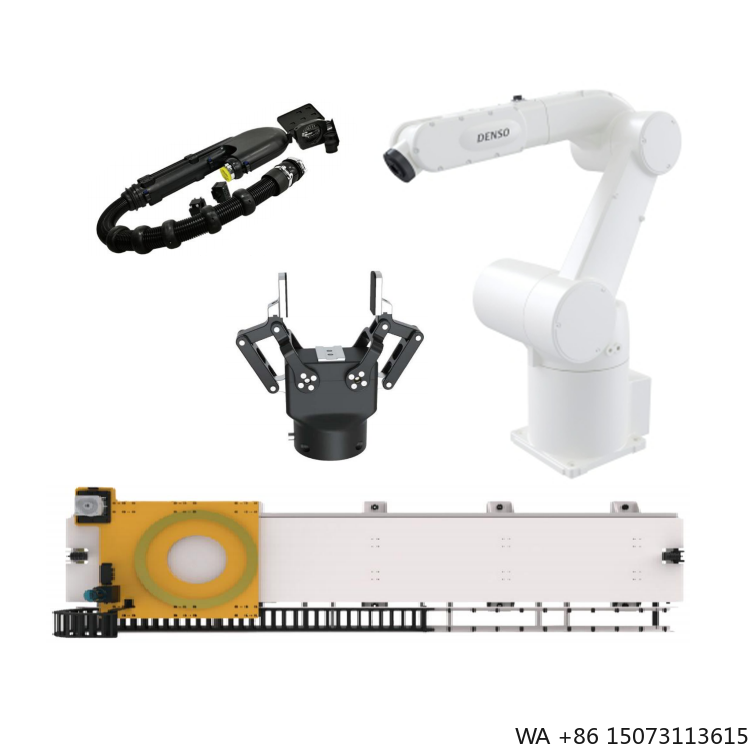 Robot Gripper - Lengan Robot CNC 6-Axis dengan Rel