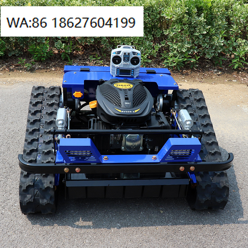 Robot Track - Mesin Pemotong Rumput Pintar Portabel Berpenggerak