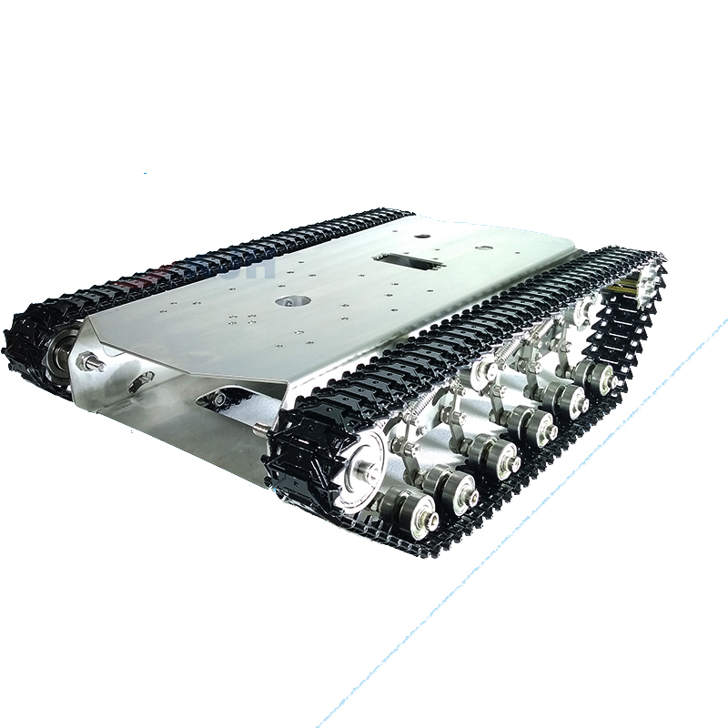Tracked Robot Chassis - Tank RC Big Load TS600 dengan