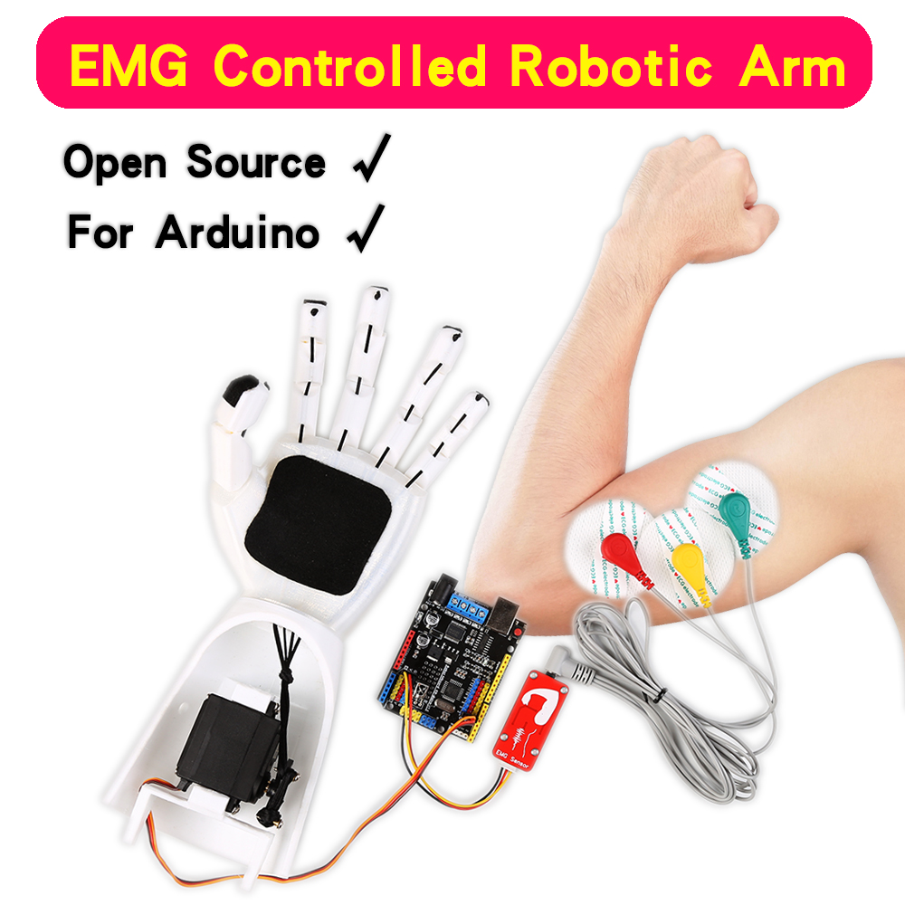 Sensor EMG lengan robot Sensor - Robot Arm Kit ulasan dan harga
