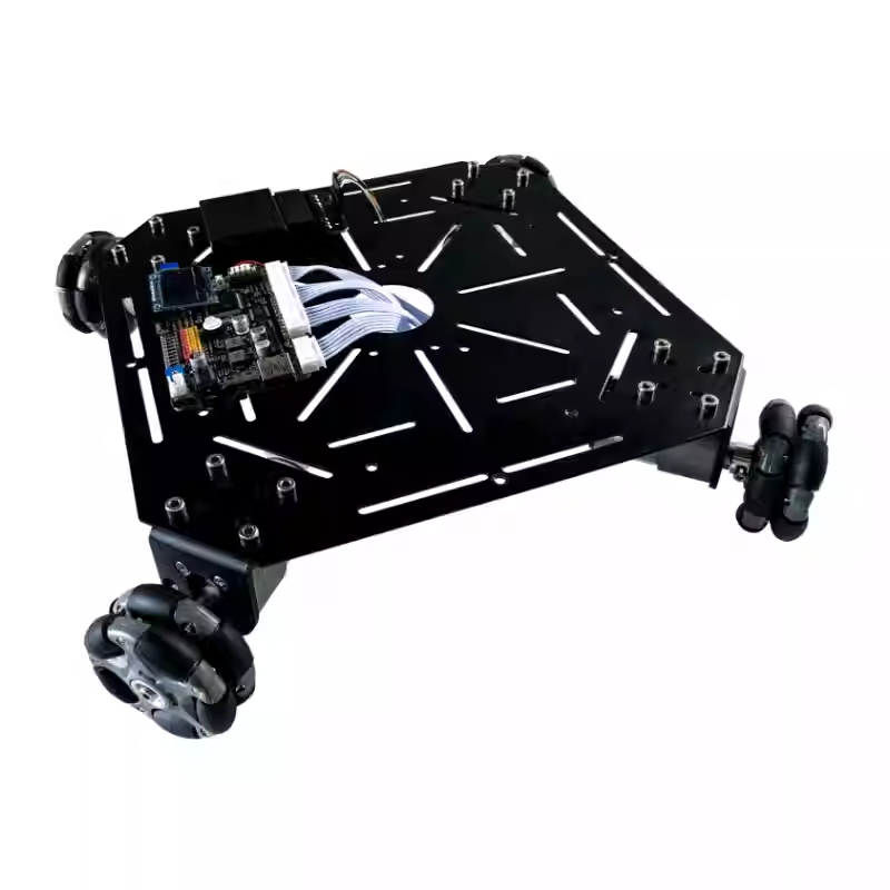 Sasis Mobil Robot Omni Wheel 4 - Ros Robot ulasan dan harga