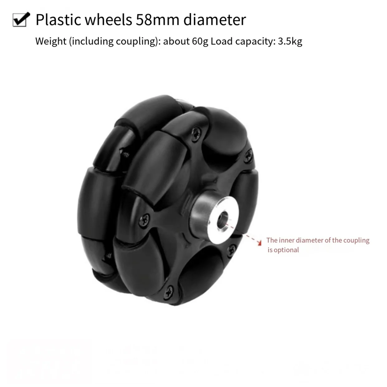 Roda Omni Logam untuk Robot Pi - Omni Wheel ulasan dan harga