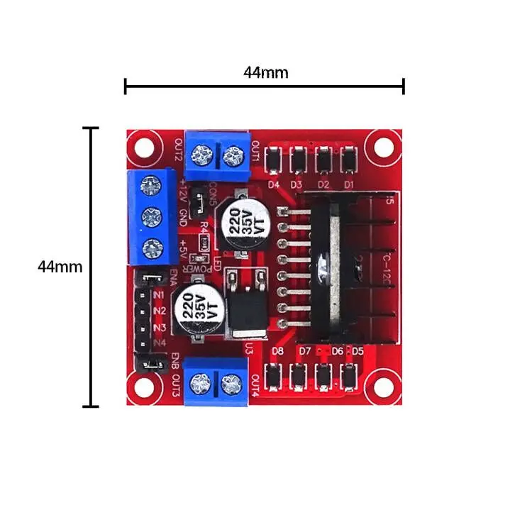 Modul Pengontrol Motor L298N U - L298N Module ulasan dan harga