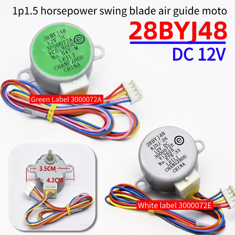 Motor Stepper DC 12V 28BYJ48 u - Dc Motor 12V ulasan dan harga
