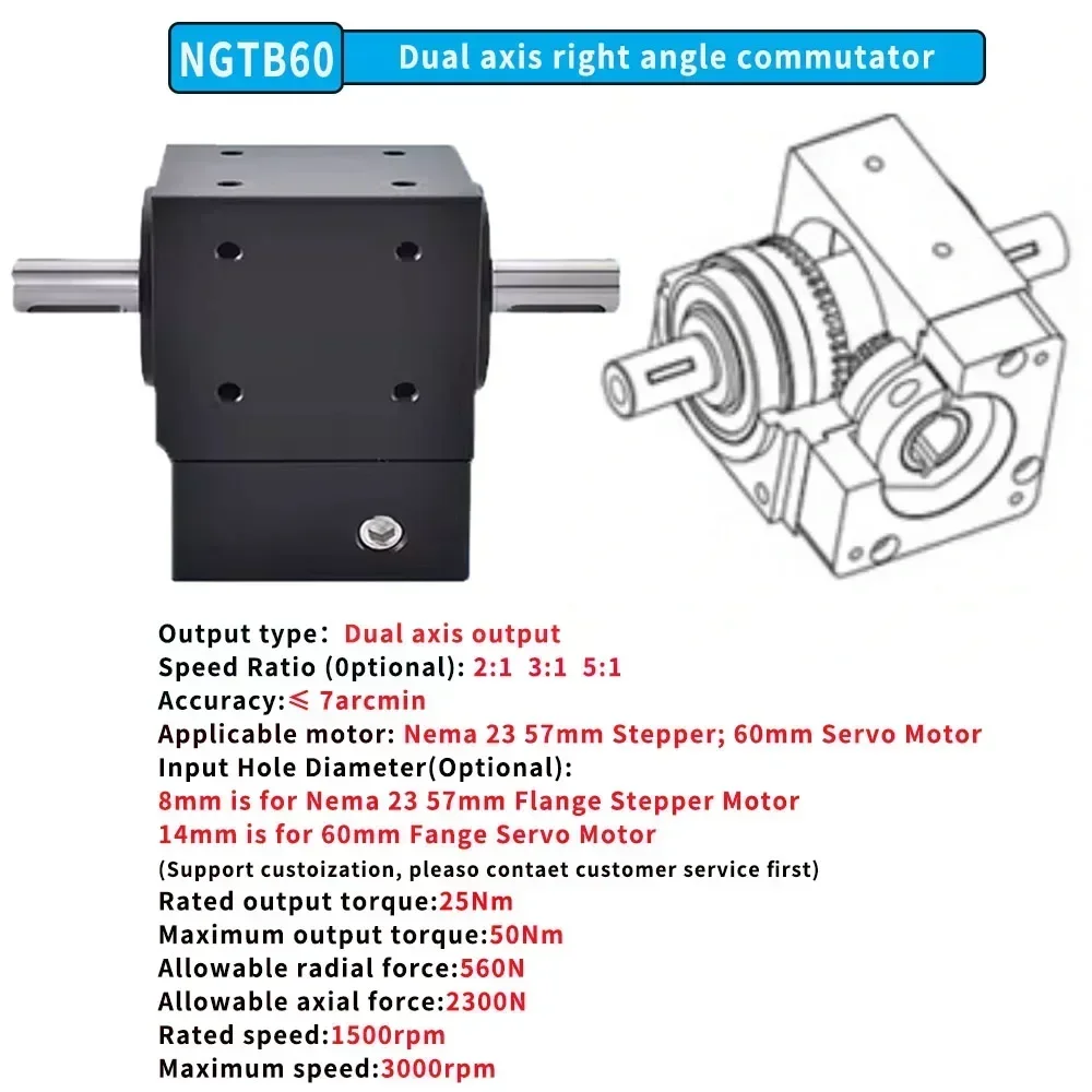 Gigi kemudi sudut kanan 90 ° k - Servo Pan Tilt ulasan dan harga