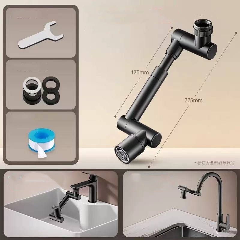 Logam 1440 °   Pemanjang Keran - Robot Arm Metal ulasan dan harga