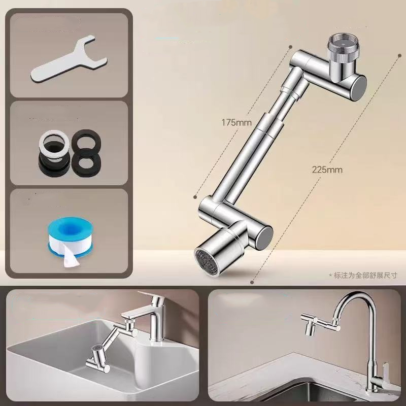 Logam 1440 °   Pemanjang Keran - Robot Arm Metal ulasan dan harga