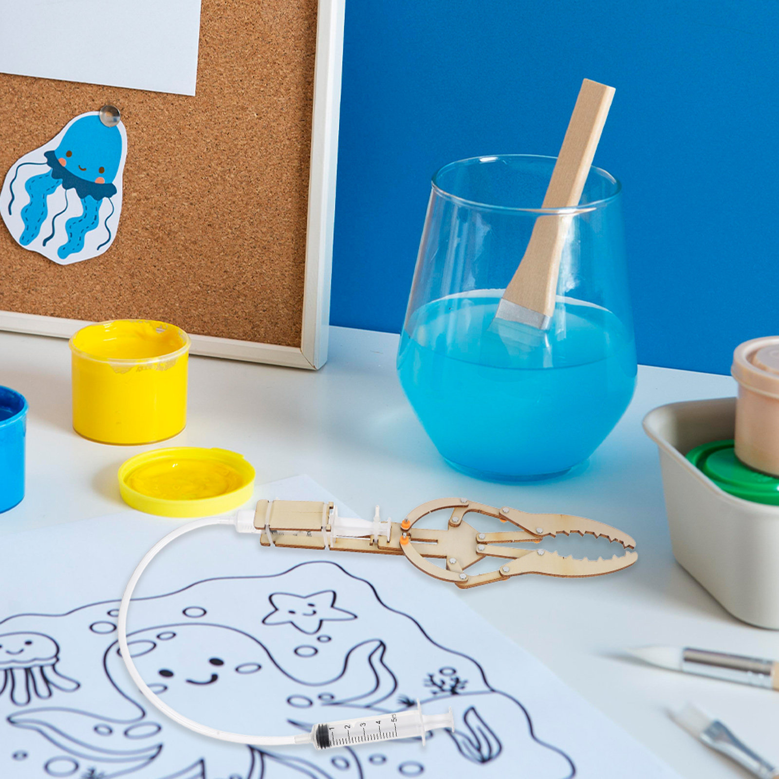 Kit Rangkaian STEM Lengan Robo - Robot Arm Kit ulasan dan harga