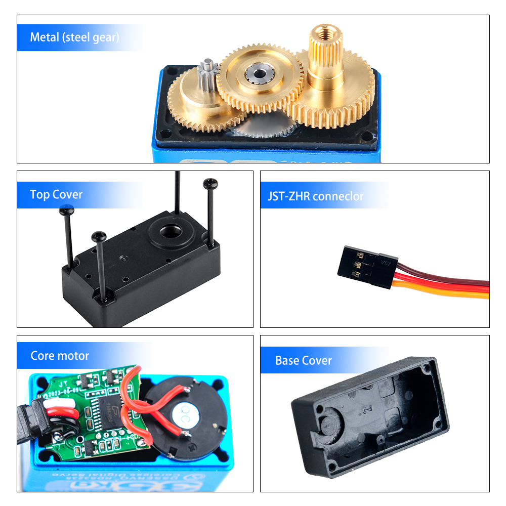 RDS3235 Servo Digital 35KG, Mo - Robot Arm Metal ulasan dan harga