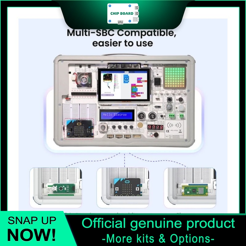 Stasiun Pengembangan AI Elecro - Microbit ulasan dan harga