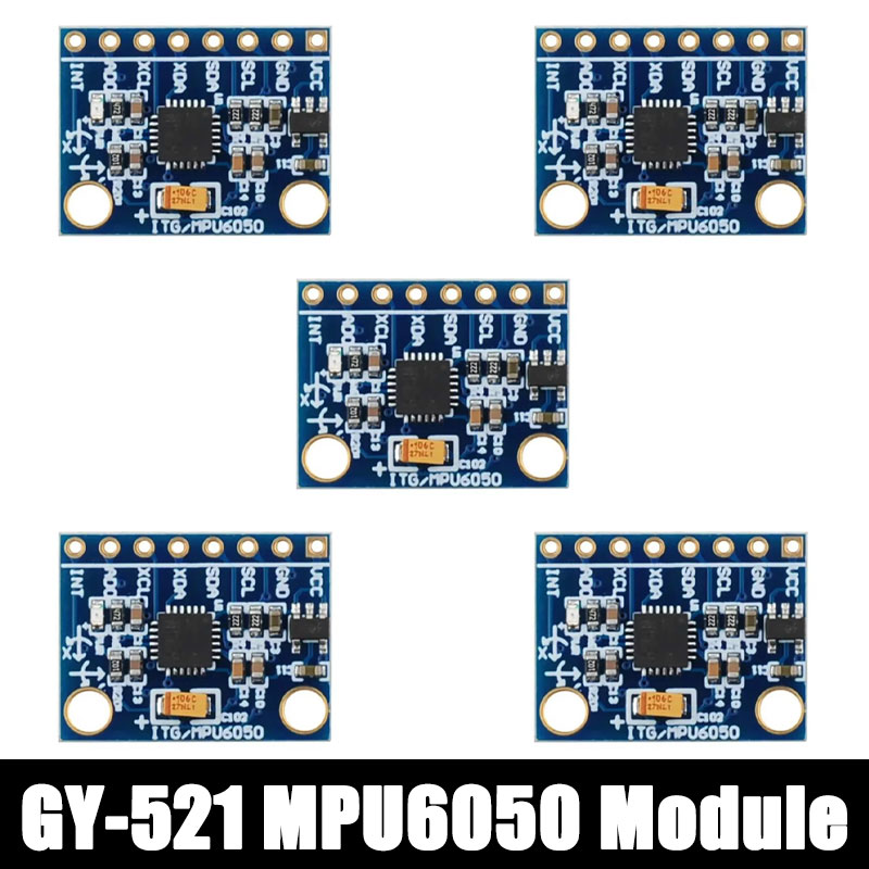 1/5/10 Buah GY-521 MPU6050 Mod - Accelerometer Mpu6050 ulasan dan harga