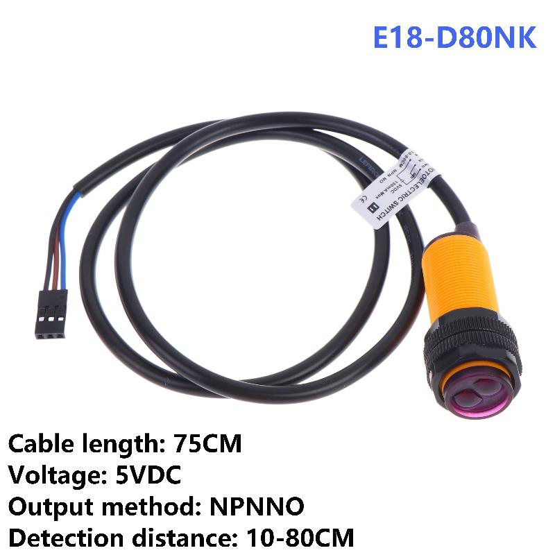 *E18-D80NK Sensor Penghindar R - Infrared Obstacle Sensor ulasan dan harga