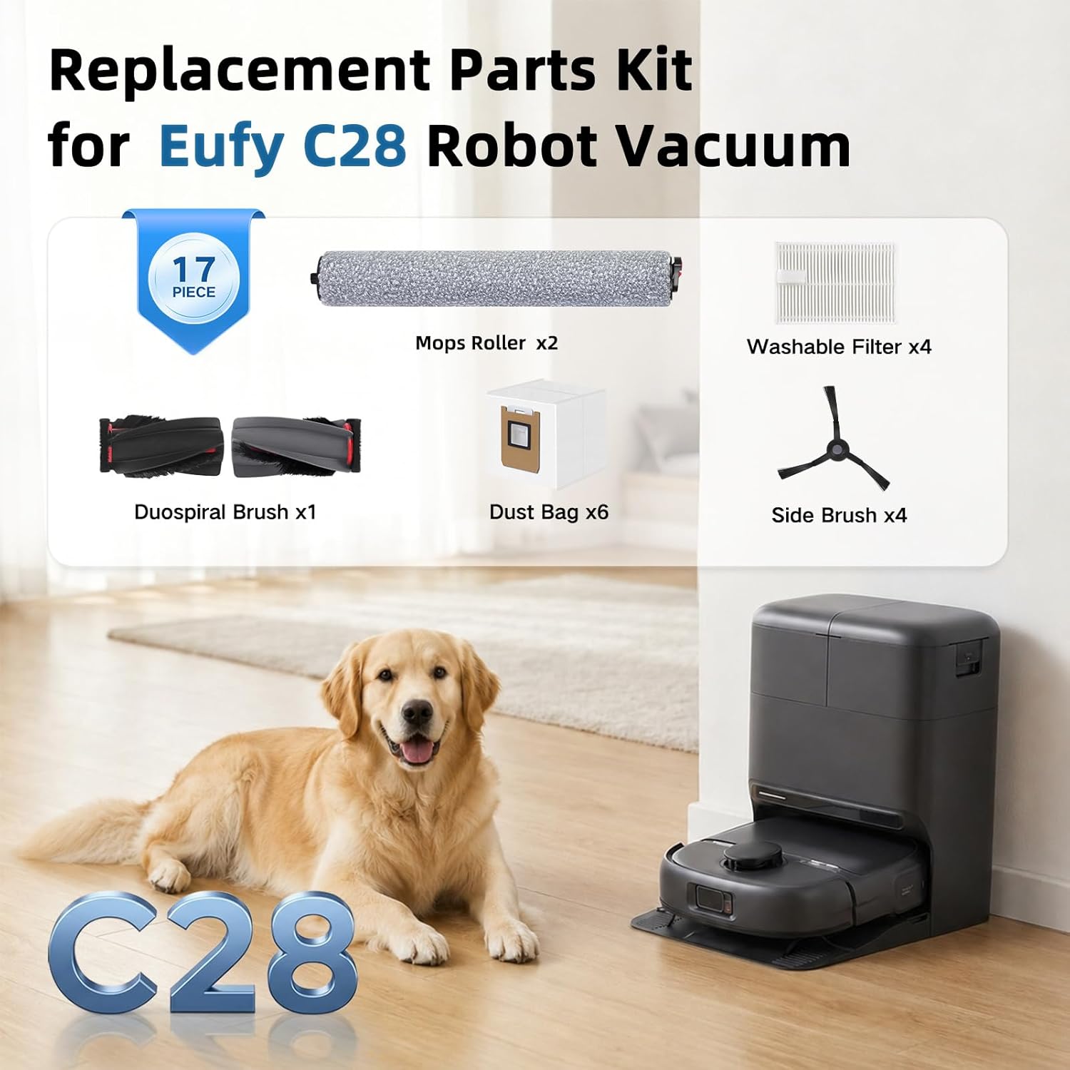 Suku Cadang Pengganti untuk Eu - Robot Vacuum ulasan dan harga