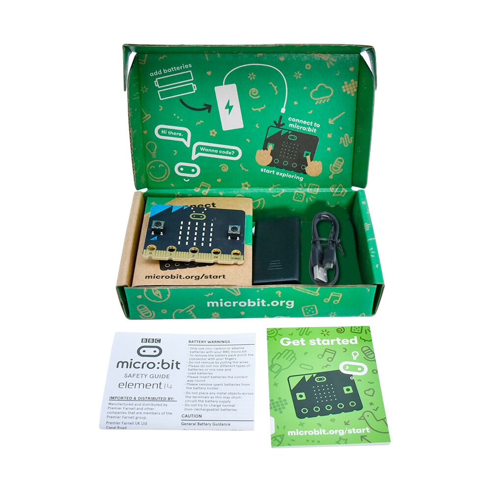 Asli http://micro Bit V2 papan - Microbit Robot ulasan dan harga
