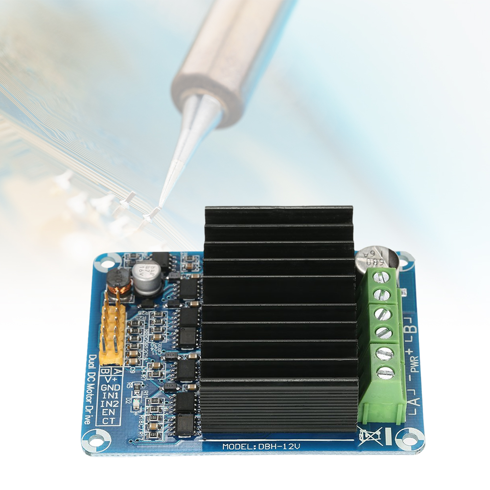 Pengontrol Kecepatan Motor DC  - Motor Driver Module ulasan dan harga