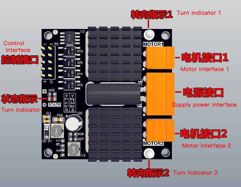 Arduino 24V Motor Driver Board - Motor Driver Module ulasan dan harga
