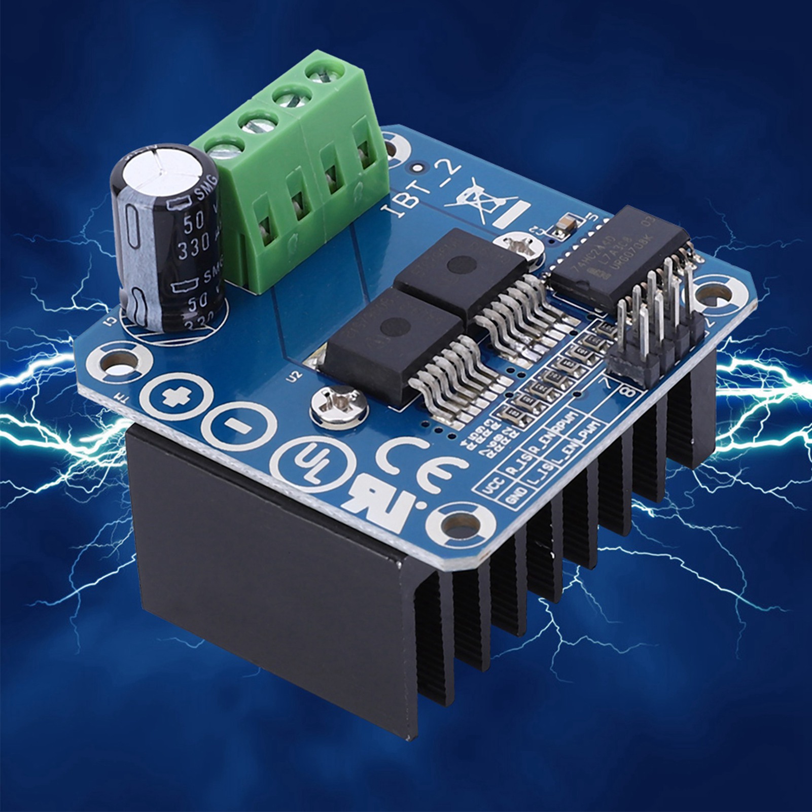 BTS7960 43A Modul Penggerak Mo - Motor Driver Module ulasan dan harga