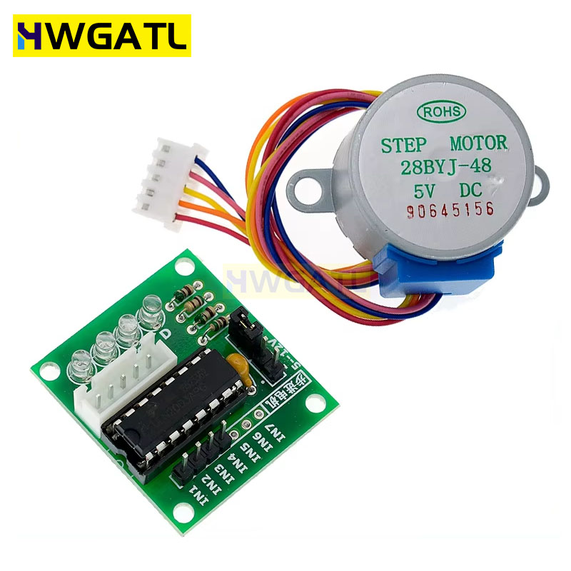 HWGATL 5V 4-Phase 28BYJ-48 DC  - 28Byj-48 ulasan dan harga