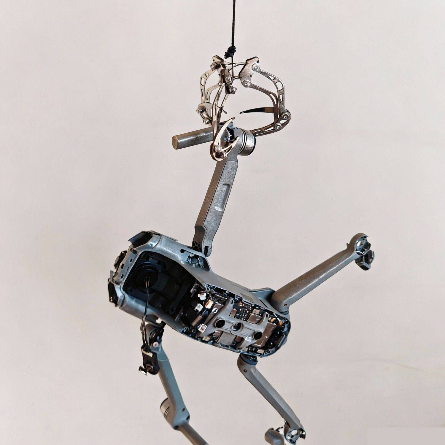 Kait Penyelamat Drone Baja Tah - Robot Gripper Claw ulasan dan harga