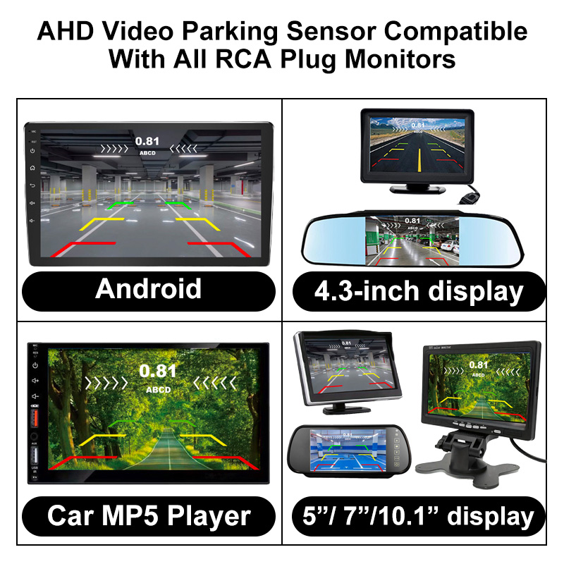 Sensor Parkir Video CVBS AHD 4 - Infrared Obstacle Sensor ulasan dan harga