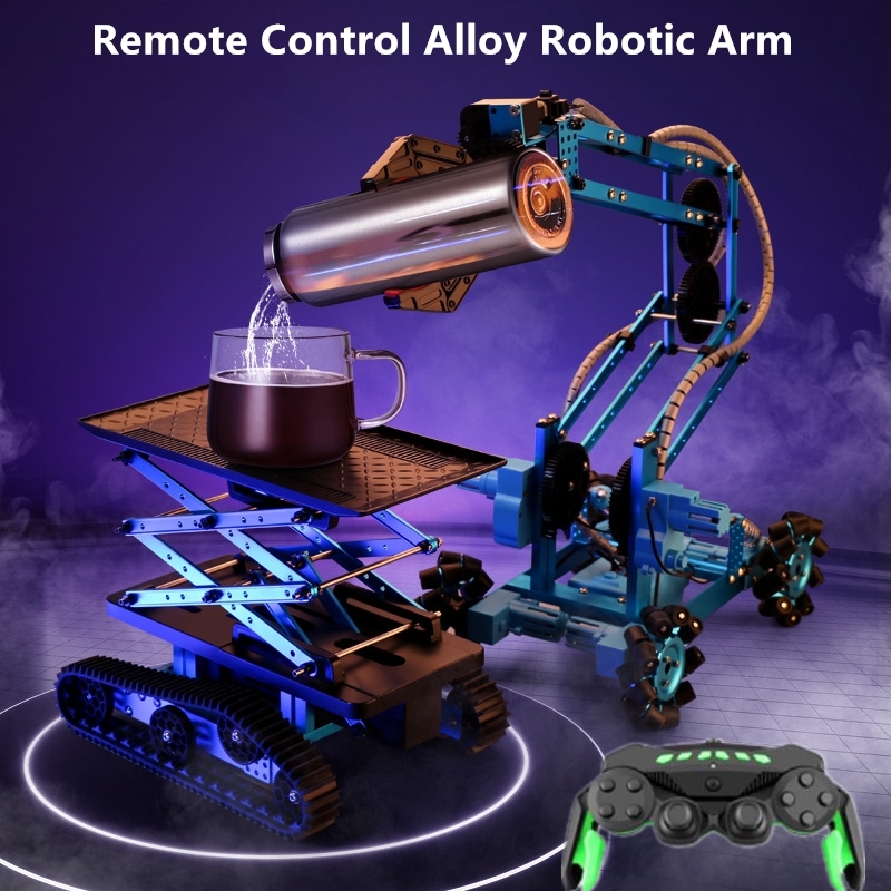 Mobil RC Alloy Remote Control  - Robot Arm Metal ulasan dan harga