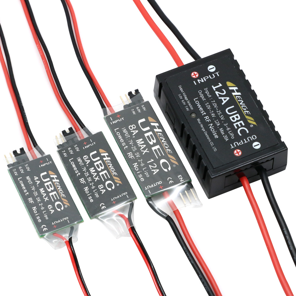 HENGE BEC 4A 6A 8A 12A UBEC 5V - Tracked Robot Chassis ulasan dan harga