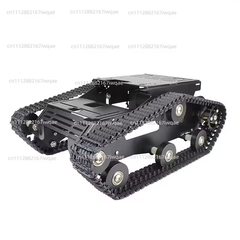 Kit Sasis Tank Robot Pintar DI - Tracked Robot Chassis ulasan dan harga