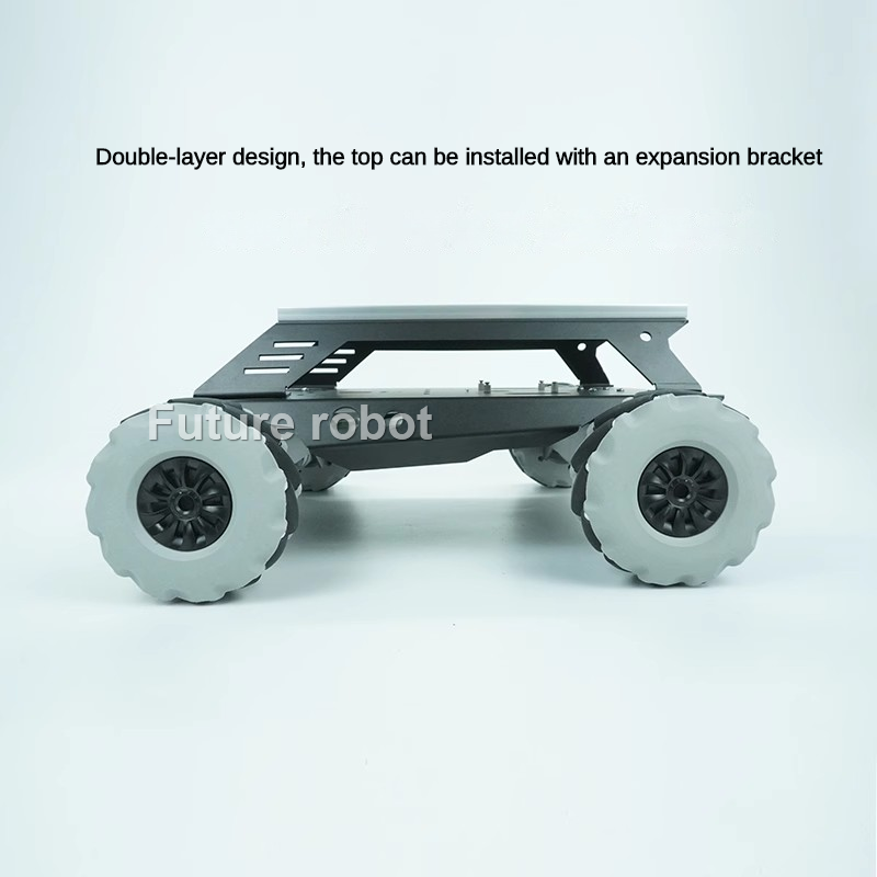 Tangki RC Beban 40-60Kg Robot  - Tracked Robot Chassis ulasan dan harga