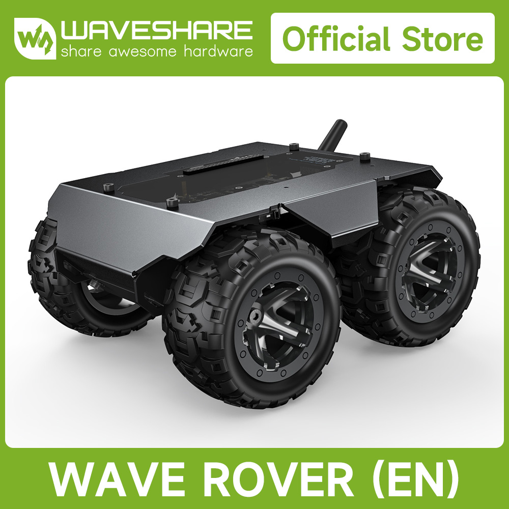 Waveshare WAVE ROVER Sasis Rob - Robot Chassis ulasan dan harga