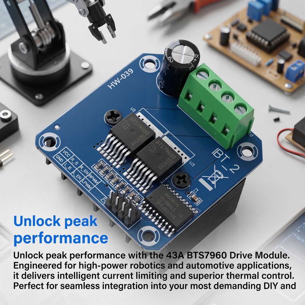 Modul Penggerak Motor Dual H-B - Motor Driver Module ulasan dan harga
