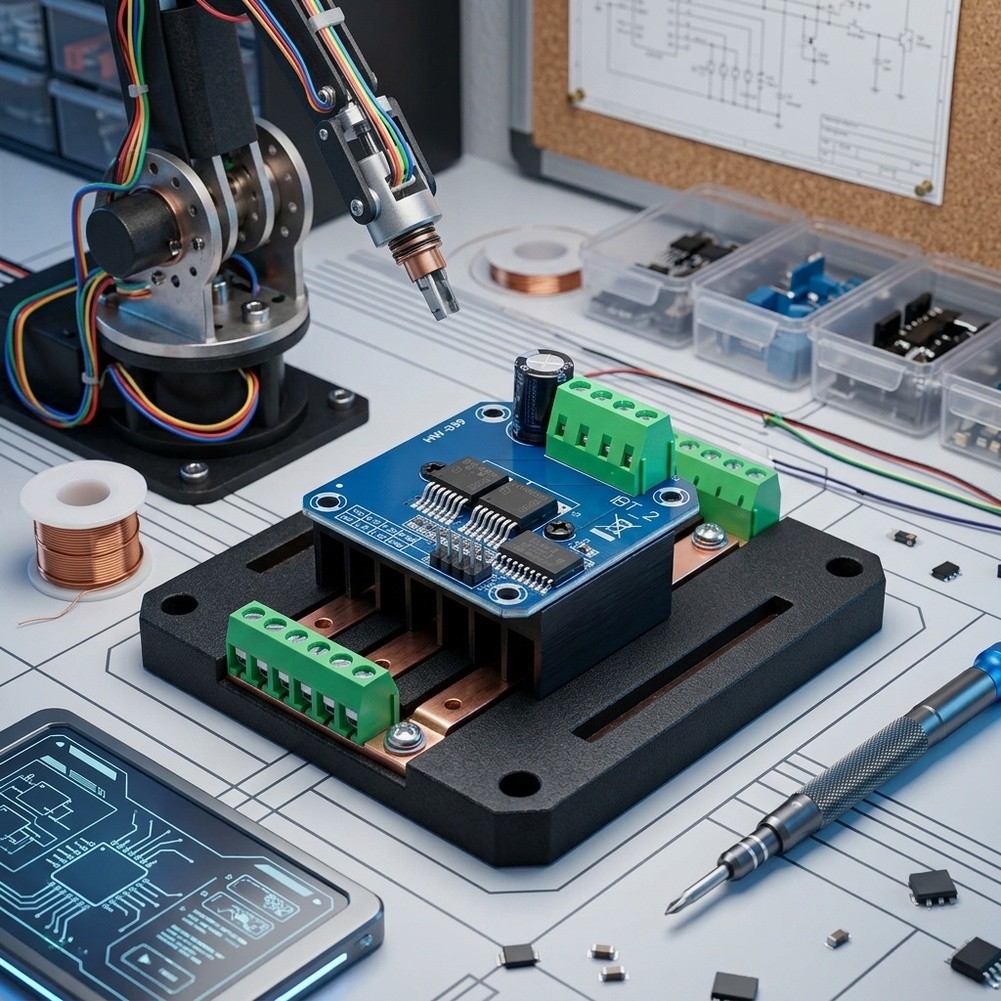 Modul Penggerak Motor Dual H-B - Motor Driver Module ulasan dan harga