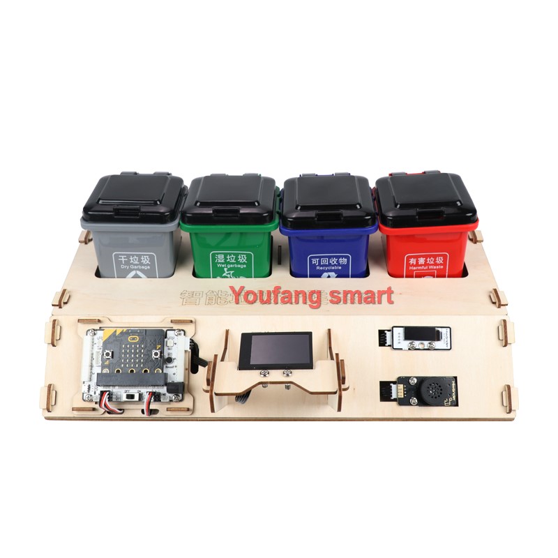 Limbah menyortir Kit Robot AI  - Microbit ulasan dan harga